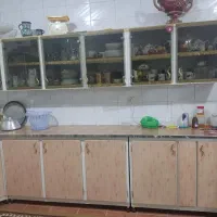 کابینت کامل آشپز خانه تمام فلز همراه با هود