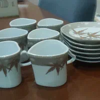 ست ۶ نفره قهوه خوری|ظروف سرو و پذیرایی|تهران, زرکش|دیوار