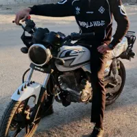 ساوین ۲۰۰ عروسک|موتورسیکلت|بروجرد, |دیوار