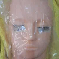 کله مانکن شینیون و کاشت مژه