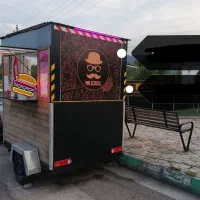 فروش کانکس فست فود سیار با تجهیزات کامل