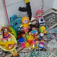 اسباب بازی تفنگ تاب و میله بارفیکس