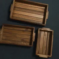 سینی چوبی سه تا 150