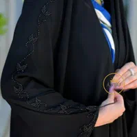چادر مشکی عربی عبایی سنگدوزی و ساده تنوع بالا BAB1|لباس|بابل, |دیوار