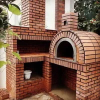 تنور پیتزا آجری تنورنان سنگک برای طباخی معمار یزدی