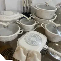 قابلمه و ماهیتابه سرویس ۸ عددی راکلند