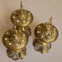 قندان بزرگ برنجی