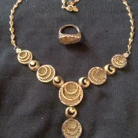 گردنی و انگشتر طلا (فقط معاوضه)