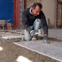 بنایی دیوار چینی سیمانکاری موزاییک شیب بندی تخریب