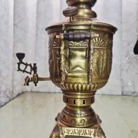 سماور برنجی هخامنشی|کلکسیون اشیاء عتیقه|باقرشهر, |دیوار