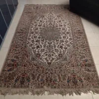 قالیچه دست بافت کرک ابریشم دو خفت اصفهان