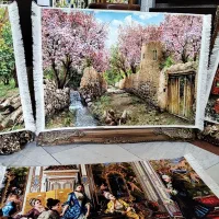 تابلو فرش ماشینی