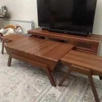 میز  چوبی وسط و عسلی