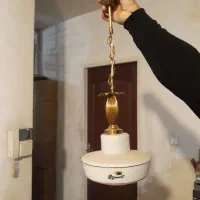 لوستر|لوستر و چراغ آویز|شیراز, پودنک|دیوار