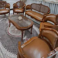 مبل و ناهارخوری ۶ نفره آنتیک یونانی