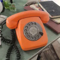 تلفن قدیمی و زیبا