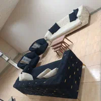 فروش یک دست مبلمان|مبلمان خانگی و میز عسلی|بیرجند, |دیوار