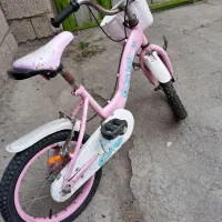 دوچرخه سایز ۱۶ دخترانه صورتی
