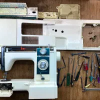 تعمیرات تخصصی و عیب یابی ماشین آلات دوخت،برش و اتو