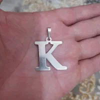 پلاک گردنی نقره