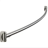 میل پرده حمام استیل ضدزنگ آبکاری