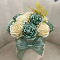 باکس و دسته گل جاودان