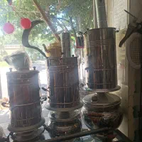 سماور زغالی ورق ضخیم آکبند( ۶و۸و۱۲ لیتر موجود است|سماور، چایساز، قهوهساز|سنندج, |دیوار