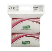 دستمال کاغذی سافکتس 250 برگی بسته2 عددی