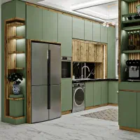 کابینت و کمد دیواری چکی و دستمزدی
