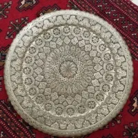سینی مسی قلم زنی کلکسیونی