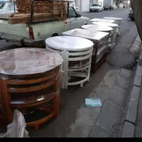میز غذاخوری کم جا۴نفره