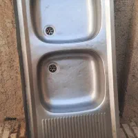 سینک دو لگنه رو کار|مصالح و تجهیزات ساختمان|آبیک, |دیوار