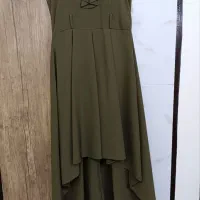 پیراهن مجلسی دارای کمربند و کت سایز ۴۲