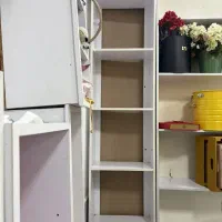 کمد طبقاتیmdf بهمراه mp سفید جداگانه