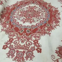 روفرشی کارکرده مخمل گل برجسته جنس خوب|روفرشی|نورآباد, |دیوار
