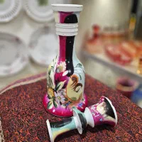 کوزه قلیون و سر قلیون زمان قاچار|کلکسیون اشیاء عتیقه|صدرا-فارس, فاز ۱|دیوار