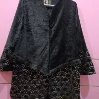 مانتو مشکی مجلسی