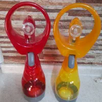 پنکه دستی با مخزن آب خنک