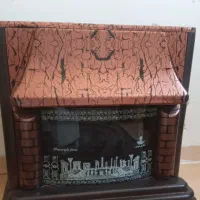 فروش فوری بخاری گازی شومینه دار باهیزم درحدنو