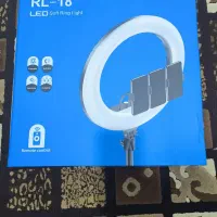 رینگ لایت سایز 18 اکبند با پایه|دوربین عکاسی و فیلمبرداری|تهران, شهید رجایی|دیوار