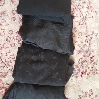 ۴چادر مشکی دوخته شده و۲ چادر رنگی