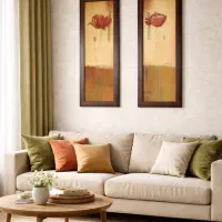 ۲عدد تابلو نقاشی رنگ روغن