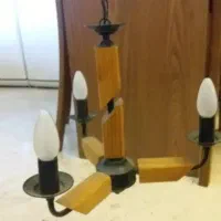 لوستر ۳شعله