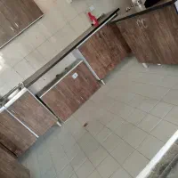 کابینت آشپزخانه فلزی سینک ظرفشویی واب چکان