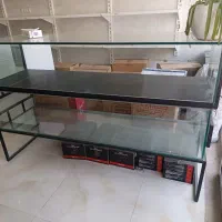 قفسه و پیشخوان ویترینی 1/5متری درحدنو|فروشگاه و مغازه|بهارستان, |دیوار