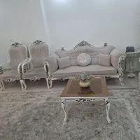 مبل استیل  جنس چوب ۷نفره