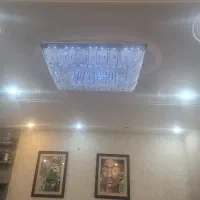 لوستر 100*70. شیک  نور سه حالته|لوستر و چراغ آویز|شیراز, بعثت|دیوار