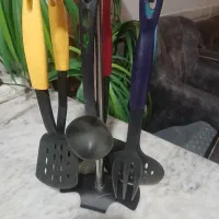 کفگیر و ملاغه نسوز|ظروف پخت‌وپز|دزفول, |دیوار