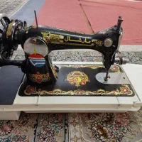 چرخ خیاطی دوشیر نشان مارک مارشال