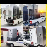 خریداریخچال معمولی دوقلو سایدبای ساید خراب و سالم
